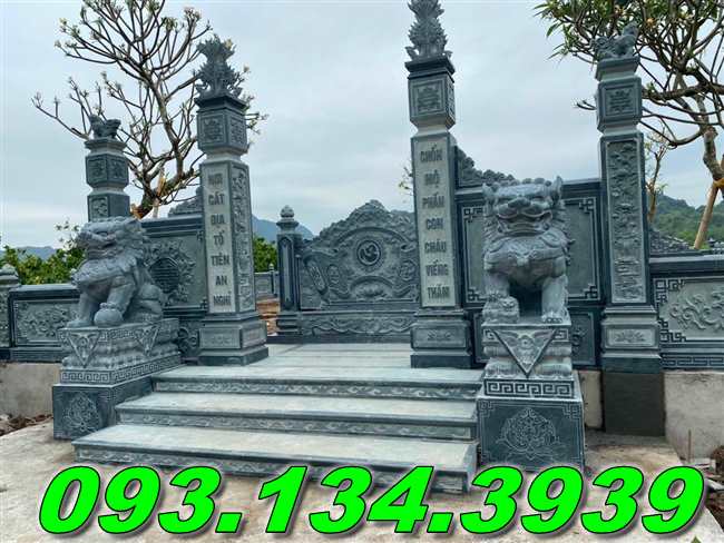 Mẫu cổng đá nghĩa trang đẹp^2025